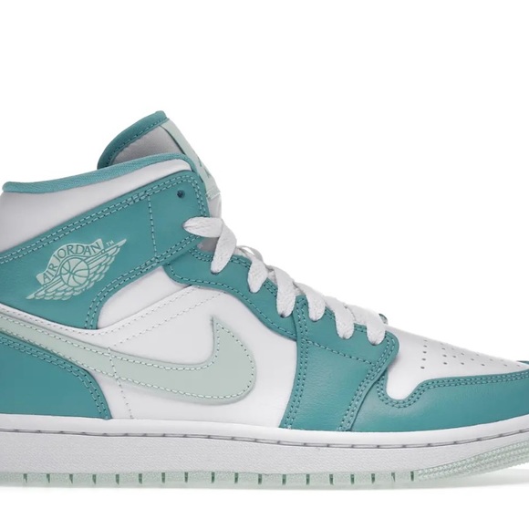 Jordan 1 Mid Wash Teal - Picture 2 of 4